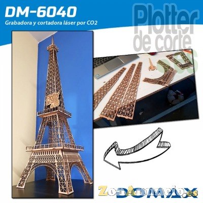 Equipo de corte y grabado láser DOMAX 6040-60